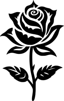 Flower - High Quality Vector Logo - Vector illustration ideal for T-shirt graphic