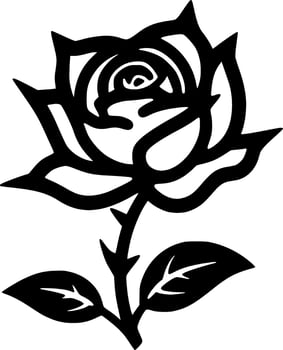 Flower - High Quality Vector Logo - Vector illustration ideal for T-shirt graphic
