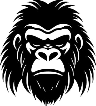 Gorilla - High Quality Vector Logo - Vector illustration ideal for T-shirt graphic