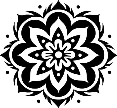 Mandala - High Quality Vector Logo - Vector illustration ideal for T-shirt graphic