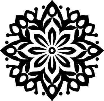 Mandala - High Quality Vector Logo - Vector illustration ideal for T-shirt graphic