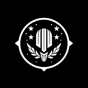 Military - High Quality Vector Logo - Vector illustration ideal for T-shirt graphic