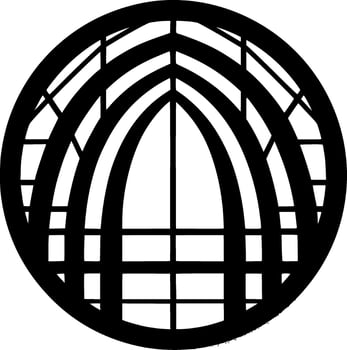 Stained Glass - High Quality Vector Logo - Vector illustration ideal for T-shirt graphic