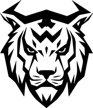 Tiger - High Quality Vector Logo - Vector illustration ideal for T-shirt graphic