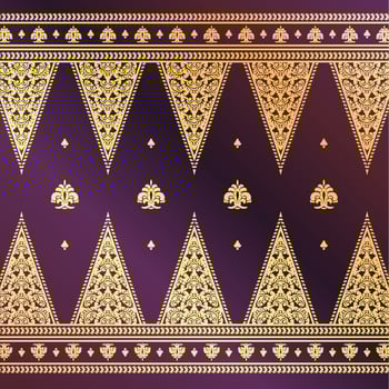 Traditional textile seamless pattern vector
