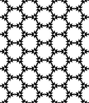 Black seamless abstract pattern. Overlay for background and backdrop. Ornamental design. PNG graphic illustration with transparent background.