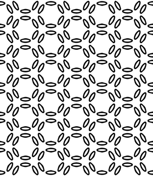 Black seamless abstract pattern. Overlay for background and backdrop. Ornamental design. PNG graphic illustration with transparent background.