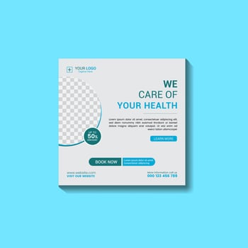 MOCKUP POST DESIGN vector