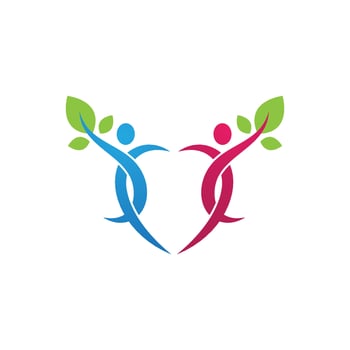 Community, network and social icon vector