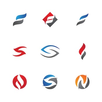 Business corporate S letter logo vector