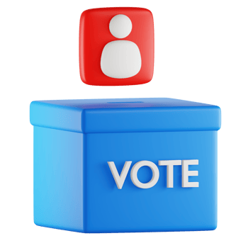 Vote Ballot 3D Icon png