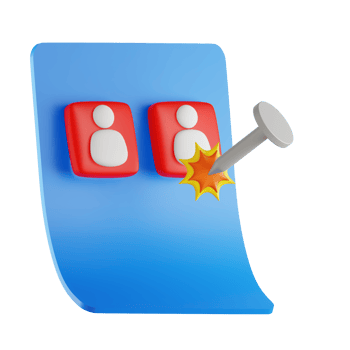 Nail Vote Ballot 3D Icon png
