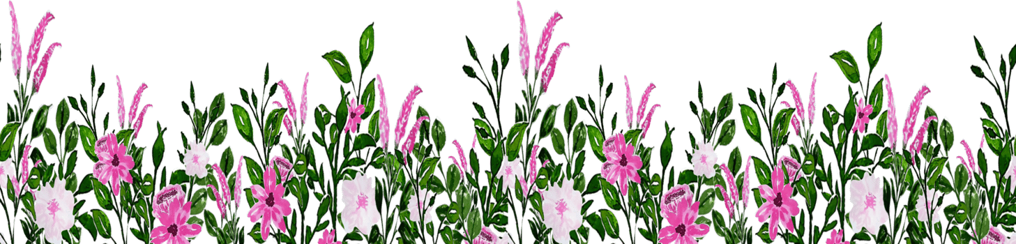Botanical watercolor border.Floral frame illustration hand painted png