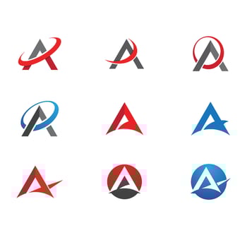 A Letter Logo Template vector