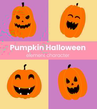 halloween element vector illustration