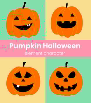 halloween element vector illustration
