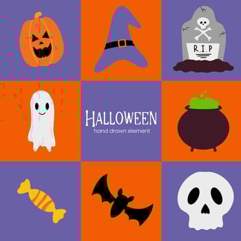 halloween element vector illustration