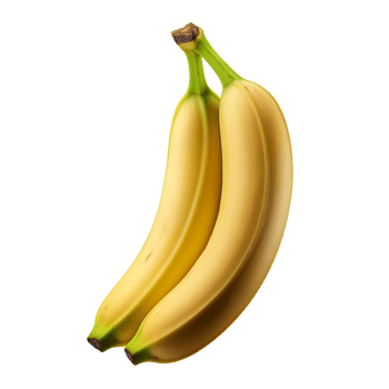 AI generated Banana clip art png