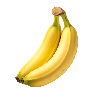 AI generated Banana clip art png