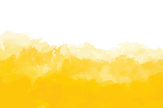Yellow Watercolor modern  style with colorful  for your template vector