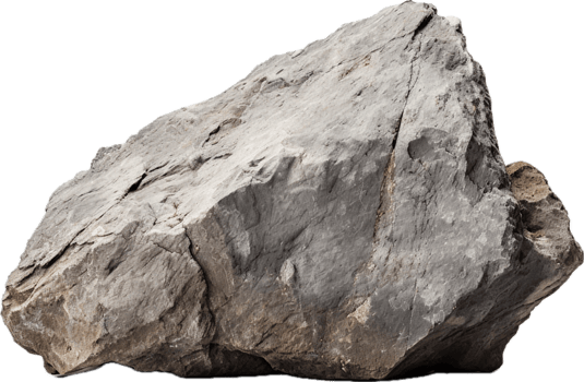 AI generated natural Stone png