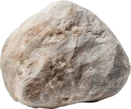 AI generated natural Stone png