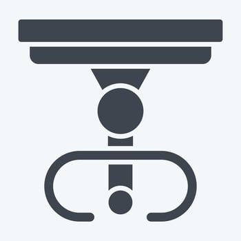 Icon Table. related to Vintage Decoration symbol. glyph style. simple design editable. simple illustration vector