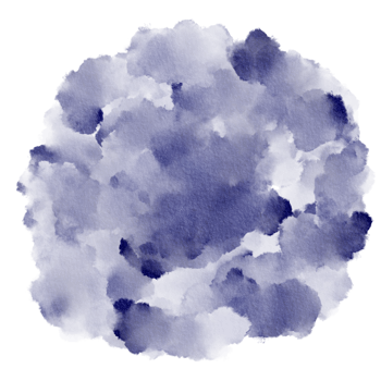 Vilot Storm, Purple Watercolor Paint Stain Background Circle, Abstract Paper Texture Color Of The Year png