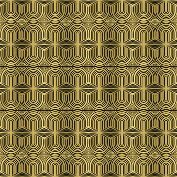 seamless pattern art deco background vector