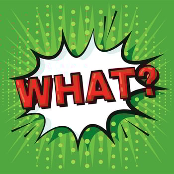 Comic bubble chat with expression Vector illustration