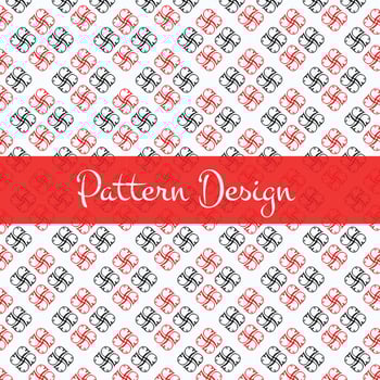 Seamless Pattern Elements Flower Ditsy Pro Vector