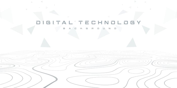 Abstract digital technology hi tech futuristic grey white background, cyber information communication, innovation future tech data, internet network connection, Ai big data line dot, circuit vector 3d