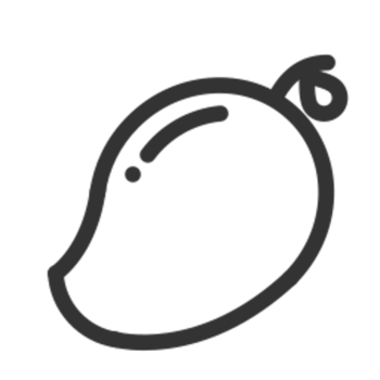 Mango illustration design png