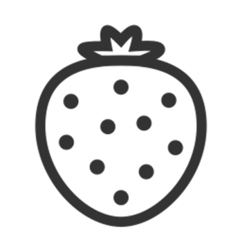 Strawberry illustration design png
