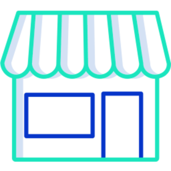Store illustration design png
