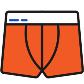 Underpants illustration design png