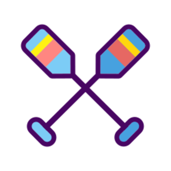Oar illustration design png