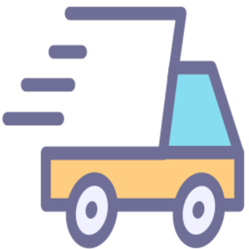 Express logistic illustration design png