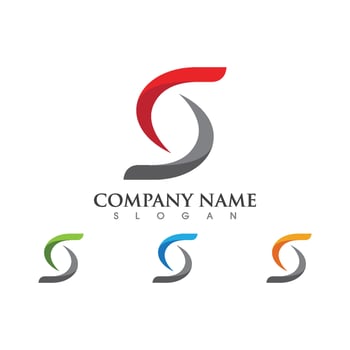 Business corporate S letter logo vector