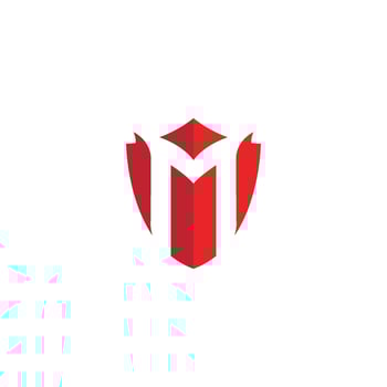 M Letter Logo Template vector