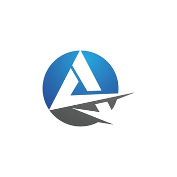 A Letter Logo Template vector