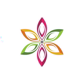 flower vector icon design