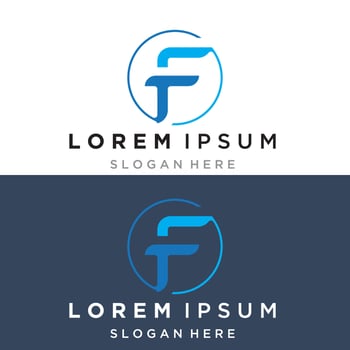 F Letter vector icon logo