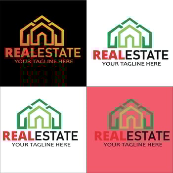Set Of House Icons Isolated Silhouette Solid Icon With Building, House, Residential, Estate, Home, Property, Architecture Infographic Simple Vector Illustration Logo