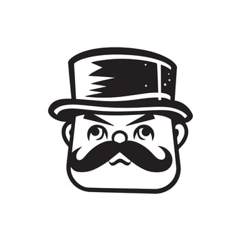 Funny cartoon illustration vector