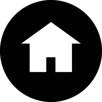 Home homepage icon symbol vector image. Illustration of the house real estate graphic property design image