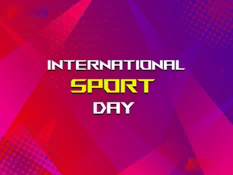 Modern abstract creative design background for sport, game, event vector