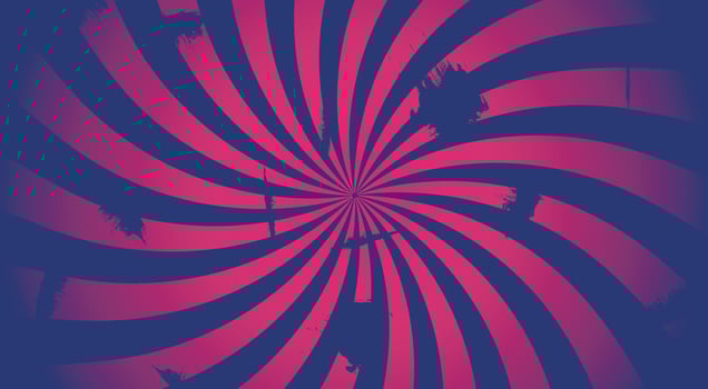 Vintage style background with a grunge sunburst effect vector