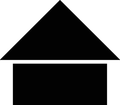 Home homepage icon symbol vector image. Illustration of the house real estate graphic property design image