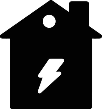 Home homepage icon symbol vector image. Illustration of the house real estate graphic property design image